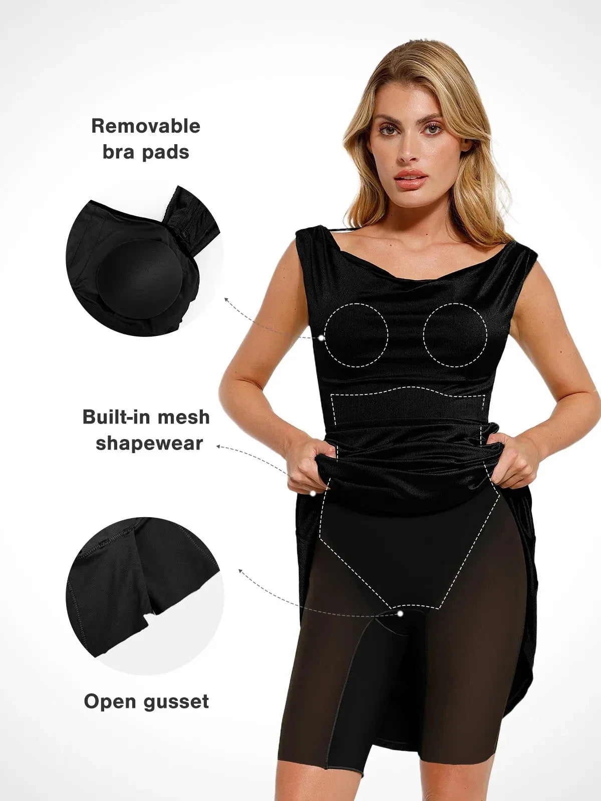 MIRA – Sculpting Mermaid Jurk - LivingCurves Groen / XS