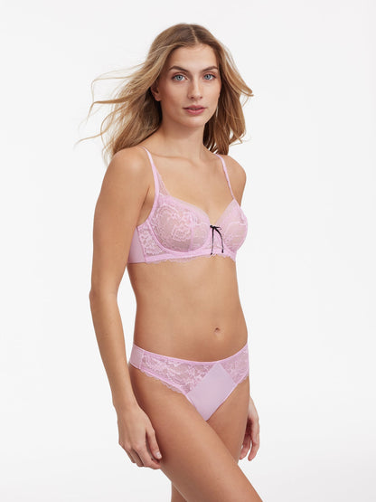 Skarlett Blue Minx Unlined Balconette Bra #1733100 - LivingCurves Bras Cashmere/Blush / 32B