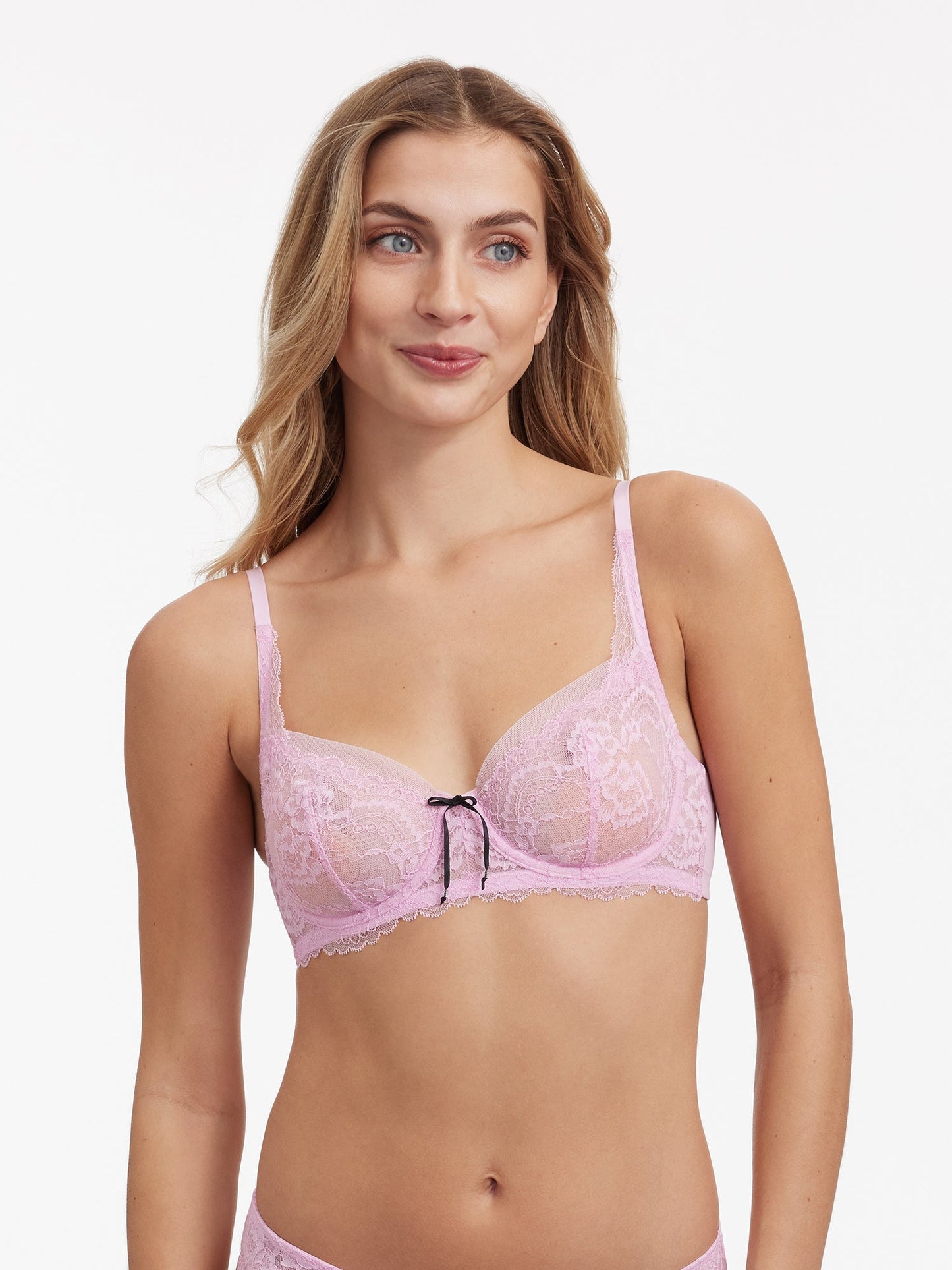 Skarlett Blue Minx Unlined Balconette Bra #1733100 - LivingCurves Bras Ballerina Pink / 32B