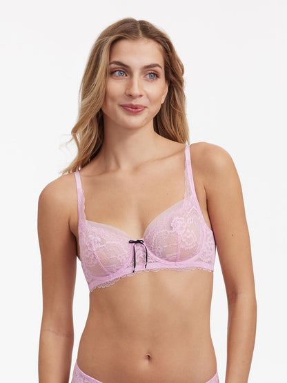 Skarlett Blue Minx Unlined Balconette Bra #1733100 - LivingCurves Bras Ballerina Pink / 32B