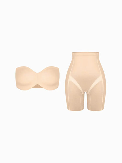 NOA – Shapewear Set - LivingCurves Shapewear Bra Set / Huidskleur / S