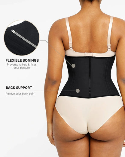AVA – Latex Waist Trainer - LivingCurves Waist Trainer Zwart / XS