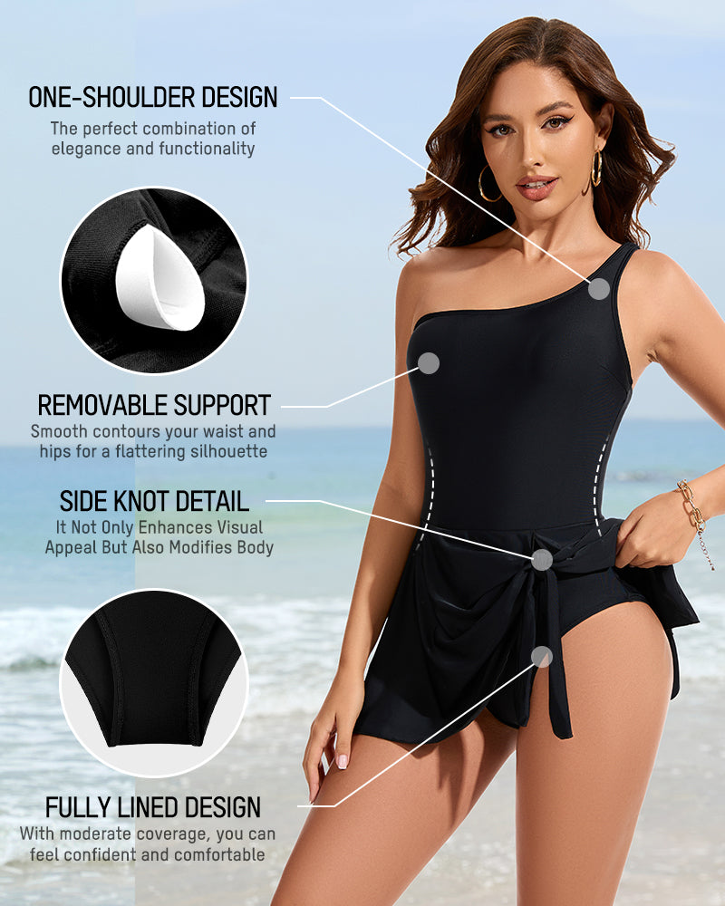 ARIA – One Shoulder Swimdress