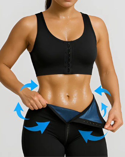 NOVA – Thermo Legging met Zweetband - LivingCurves Sport legging XS