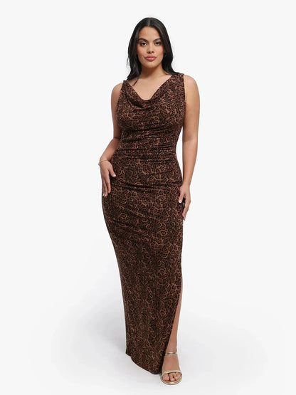 ZARA – Shapewear Maxi Jurk Panterprint