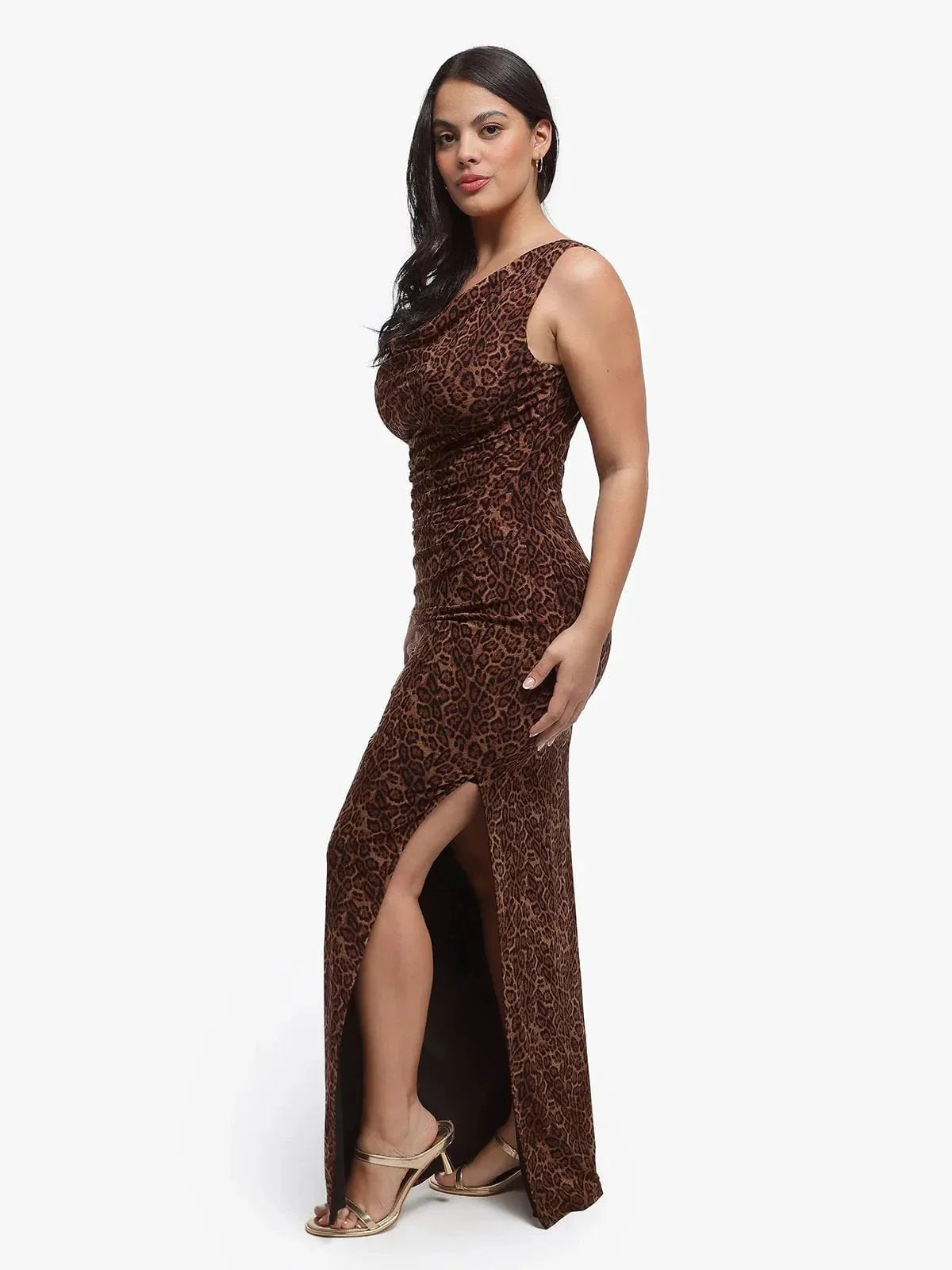 ZARA – Shapewear Maxi Jurk Panterprint