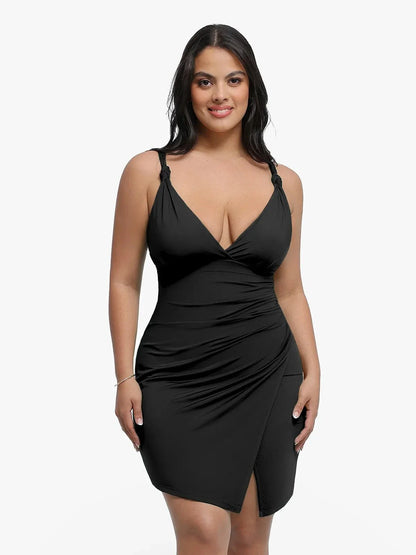 ARIA – Sculpting Side Slit Mini Dress