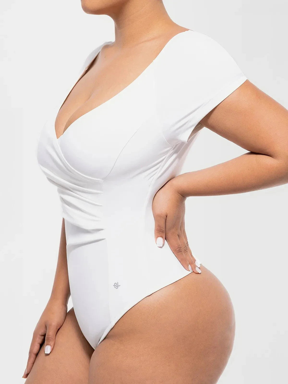 ISOLA – Bodysuit met Peach Heart Halslijn - LivingCurves Zwart / XS