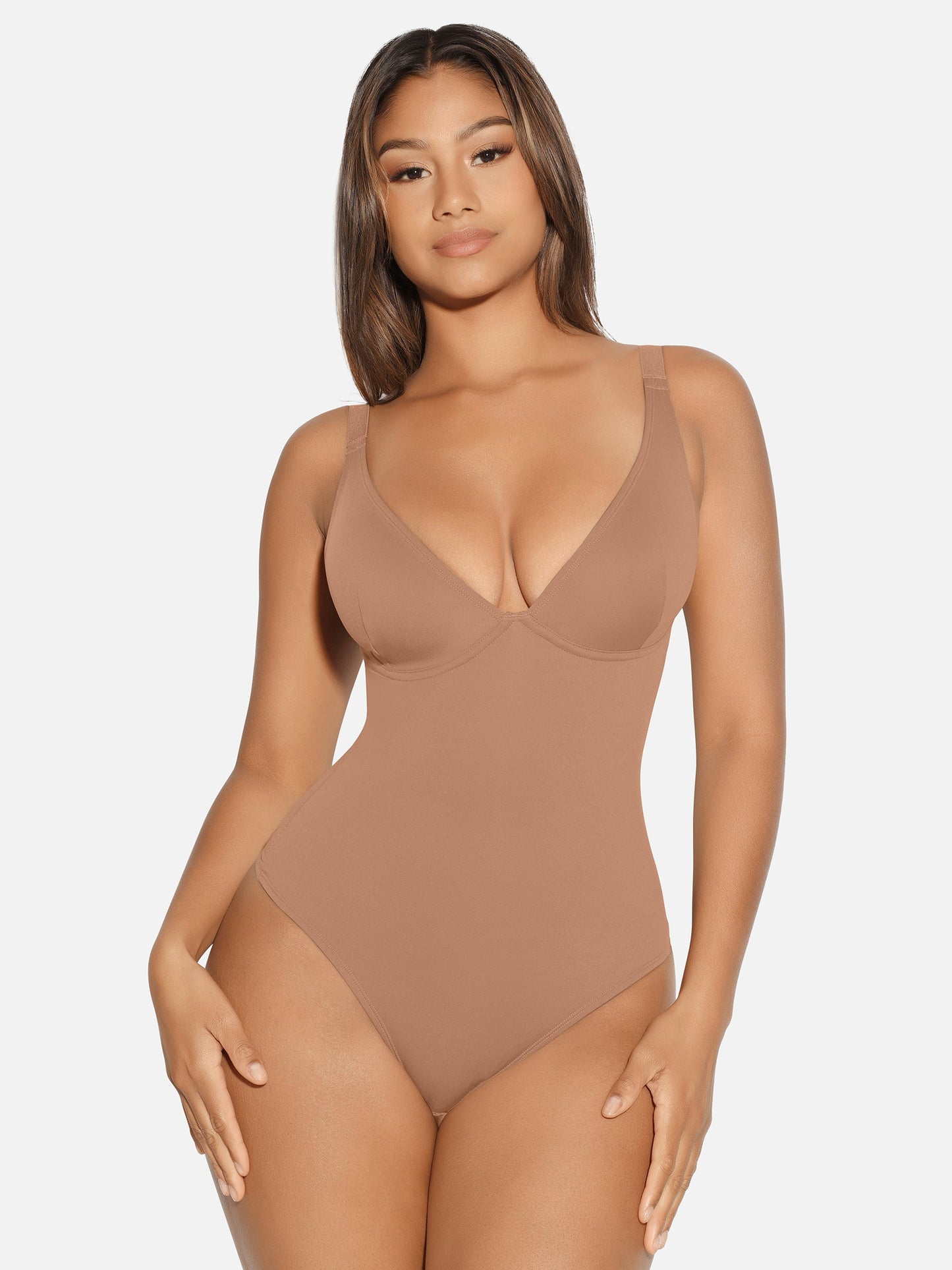 LIVC – V-Neck Tummy Control Shaping Bodysuit | Naadloze Comfort Body met Shaping Effect & Elegante Pasvorm