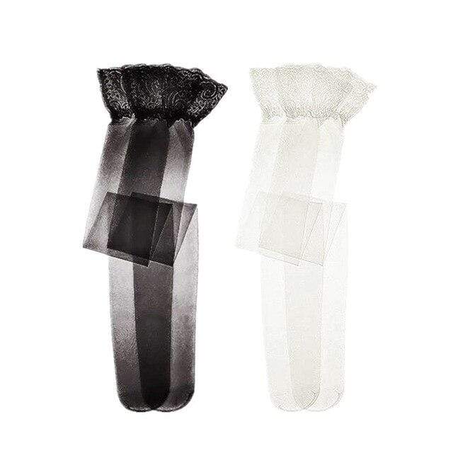 Éclat Duo Transparante Kousen –  2 Keer luxe Hold-Ups voor Elegante Benen