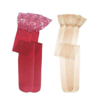 Éclat Duo Transparante Kousen –  2 Keer luxe Hold-Ups voor Elegante Benen