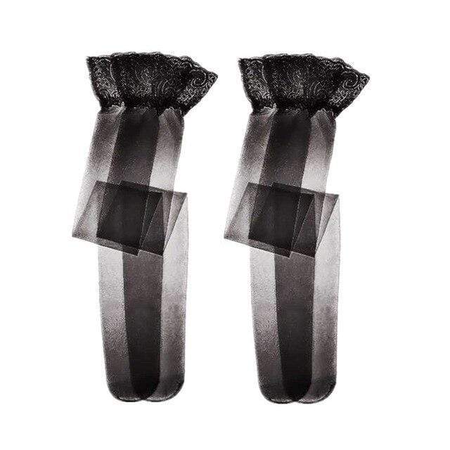 Éclat Duo Transparante Kousen –  2 Keer luxe Hold-Ups voor Elegante Benen