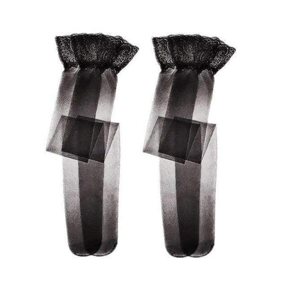 Éclat Duo Transparante Kousen –  2 Keer luxe Hold-Ups voor Elegante Benen