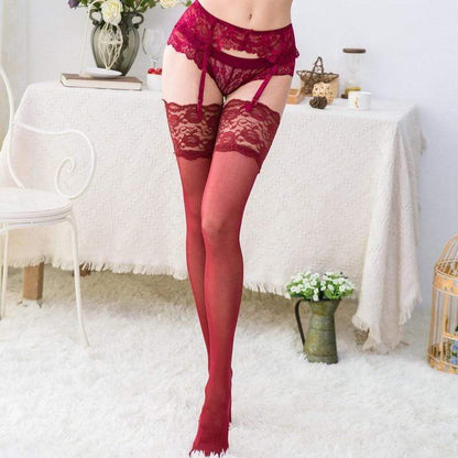 Éclat Duo Transparante Kousen –  2 Keer luxe Hold-Ups voor Elegante Benen