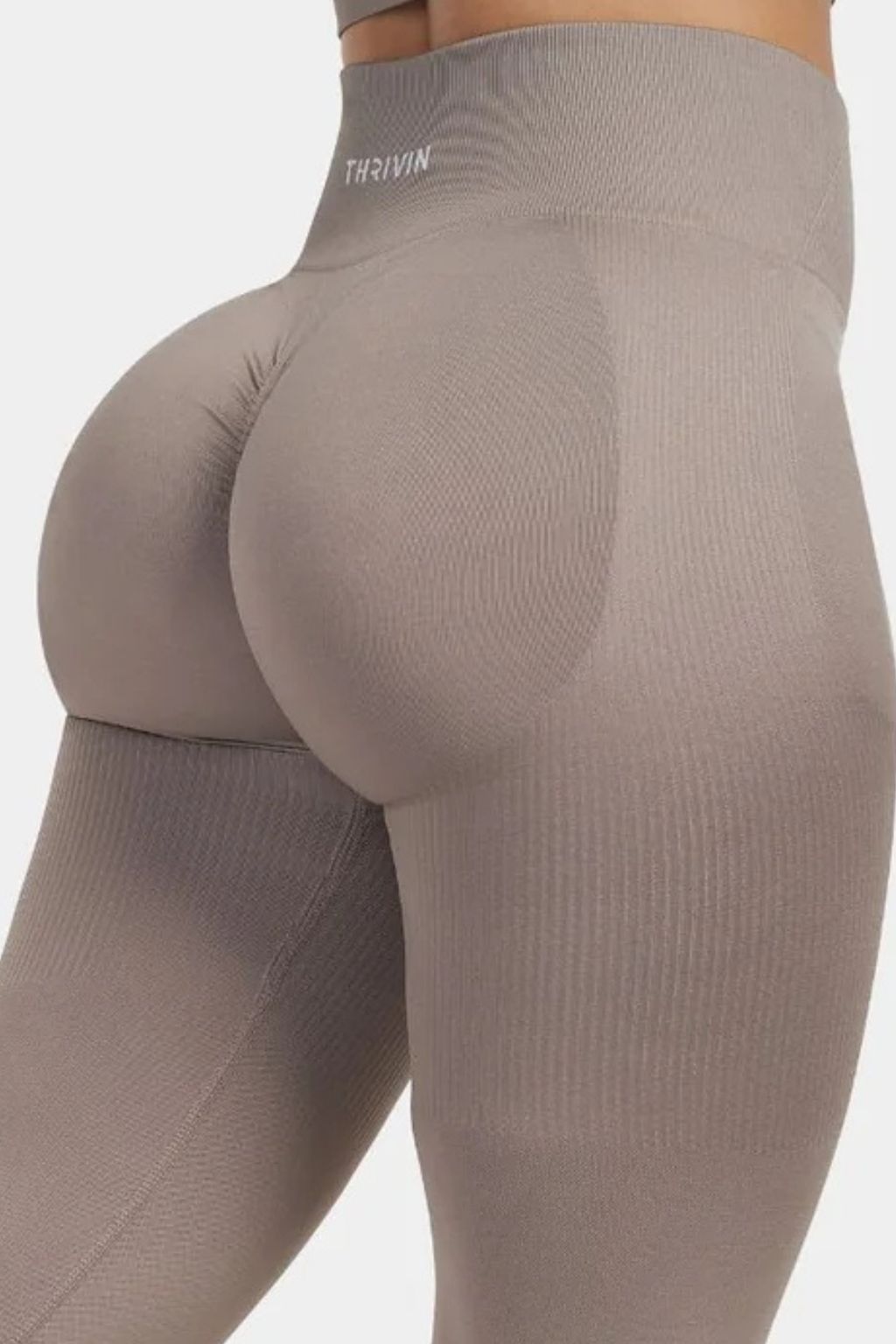 ARYA - Sculpt Legging - Khaki - LivingCurves XS