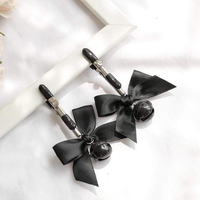 Bell nipple toy – zachte tepelaccessoires met metalen accent