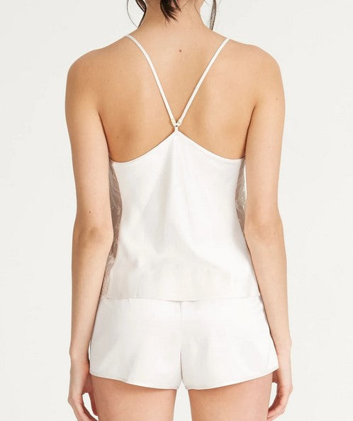 Rya Sleepwear Darling Ivory Cami and Tap Short Set 379