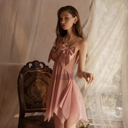 Sexy See-Through Lingerie Nightdress