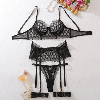 Diamond Lace Lingerie Set