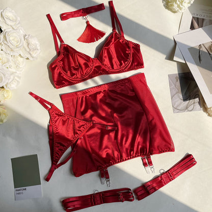 Elisium – Soft Modal Lingerie 5-Piece Set