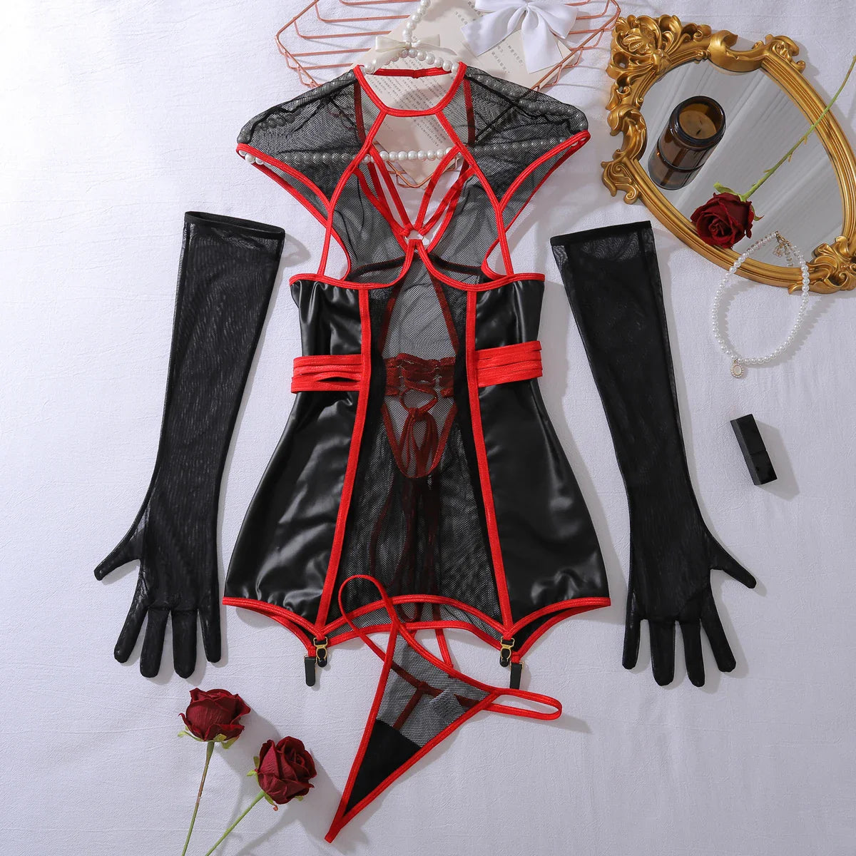 Crimson Temptress Vampire Set