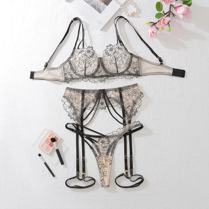 Floral Lace Lingerie Set