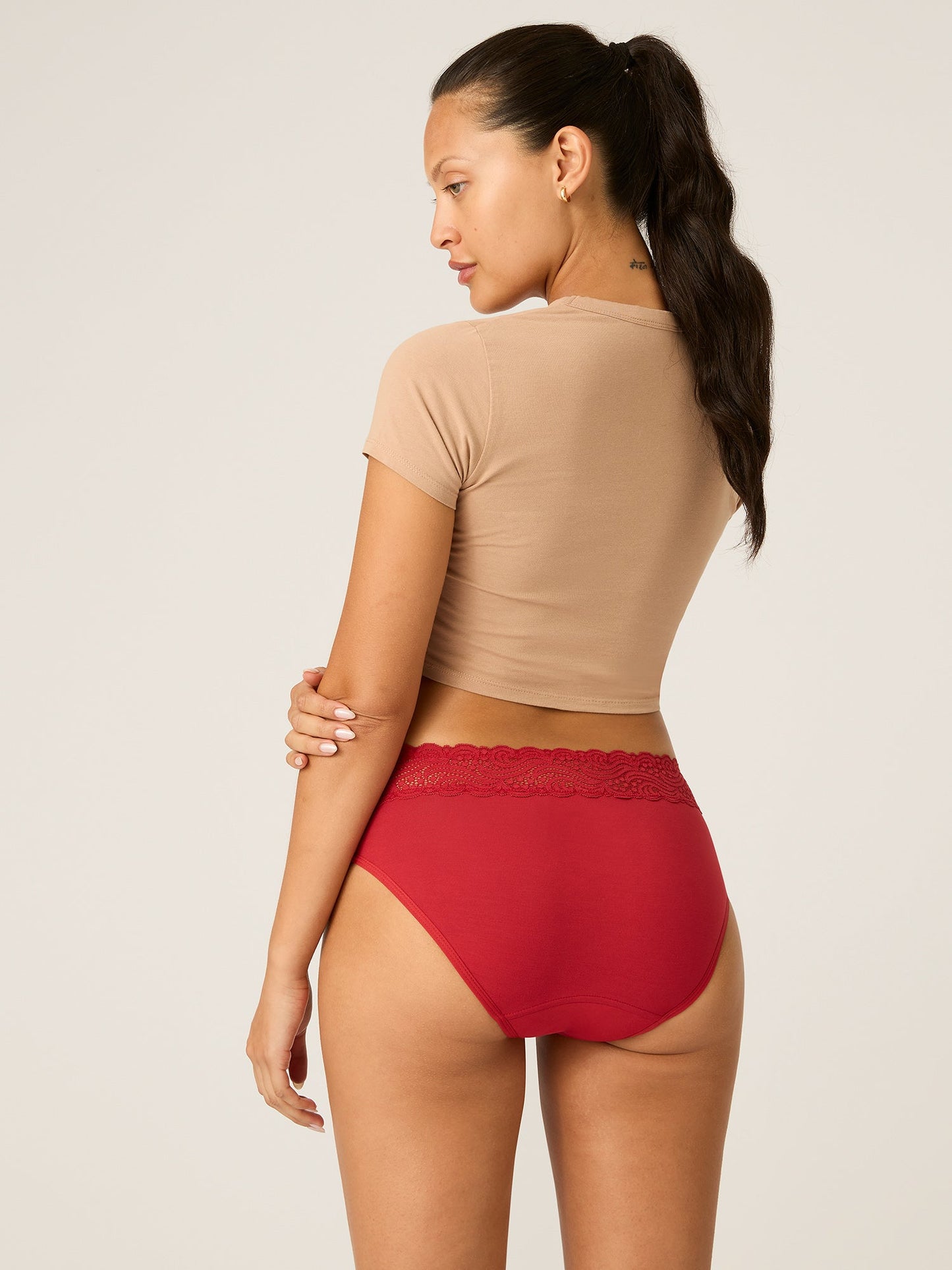 ROUGE – High Waist Bikini Rouge Red - LivingCurves Underwear Rouge Red / 08/XS / Light