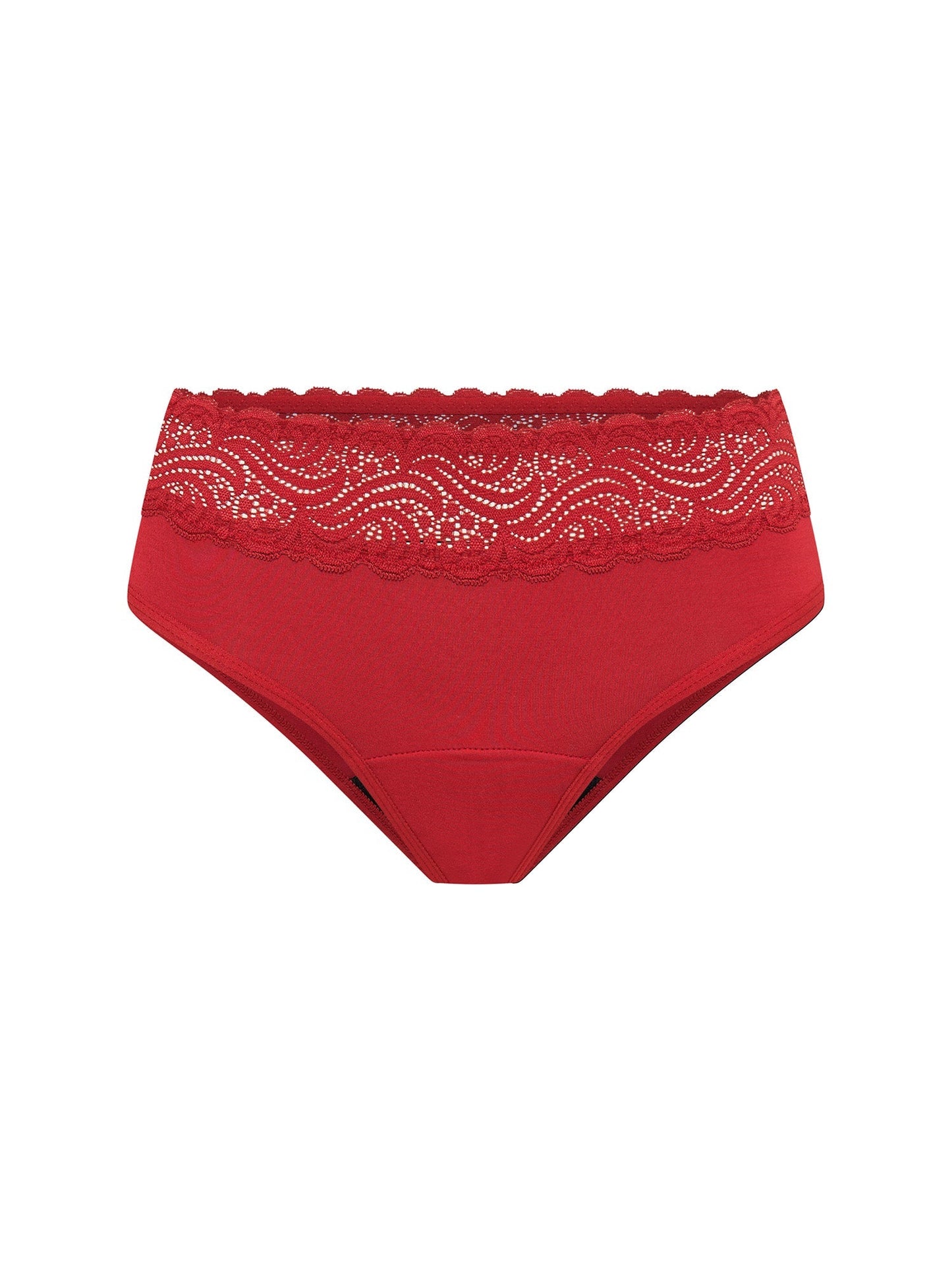 ROUGE – High Waist Bikini Rouge Red - LivingCurves Underwear Rouge Red / 08/XS / Light