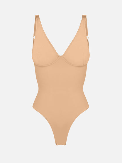 LIVC – V-Neck Tummy Control Shaping Bodysuit | Naadloze Comfort Body met Shaping Effect & Elegante Pasvorm