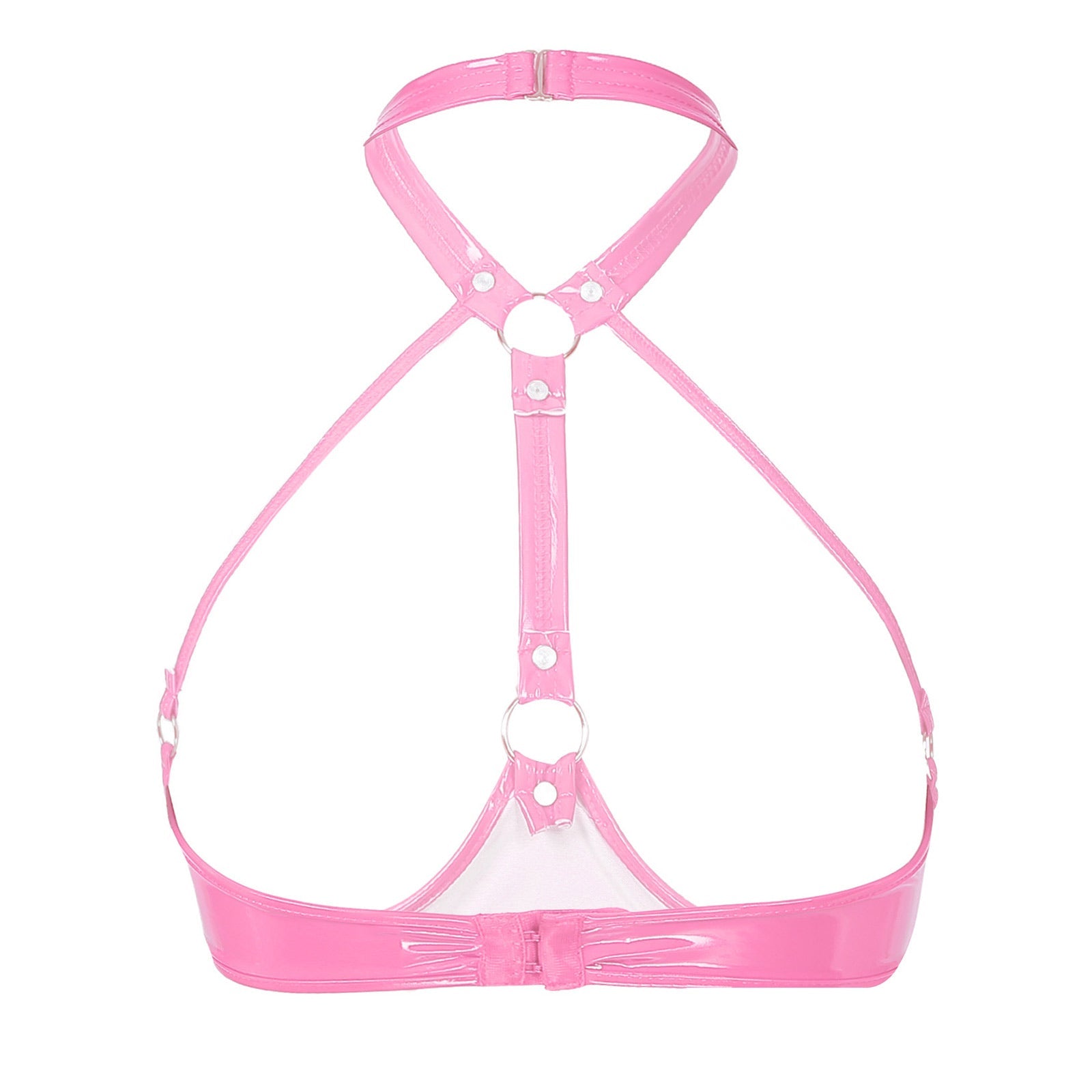 LYRA - Latex Choker Bra