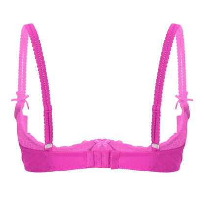 Isabelle Florale Balconette BH – Geborduurde Bloemen Cups