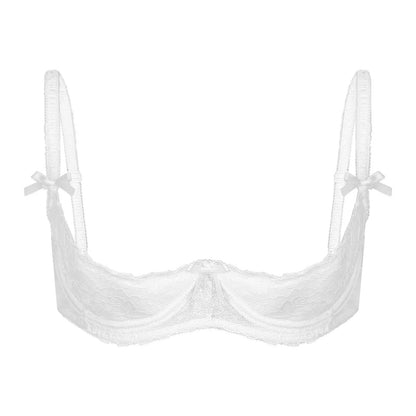 Isabelle Florale Balconette BH – Geborduurde Bloemen Cups