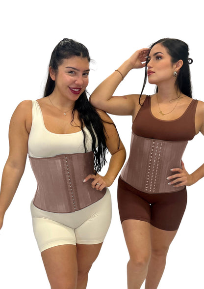 POKY - Tight Core Waist Trainer 25 Steel - Cappuccino Edition