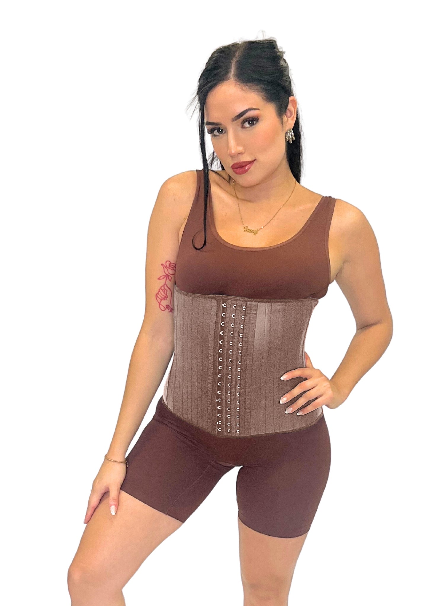 POKY - Tight Core Waist Trainer 25 Steel - Cappuccino Edition