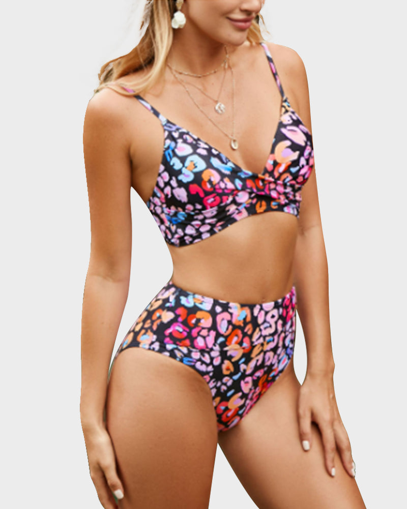 LIVIA — Colorblock Bikini Set