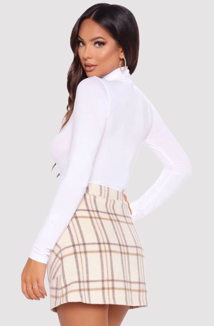 ANVIA – Full Bodysuit Shapewear met Hoge Kraag - LivingCurves variable S / zwart