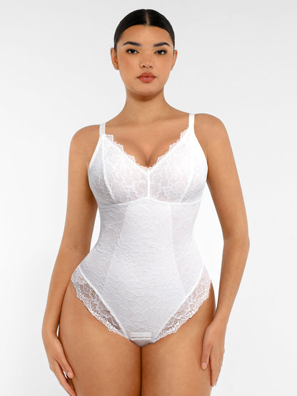 LIVC – Kanten Bodysuit met Stretch & Verleidelijke Pasvorm