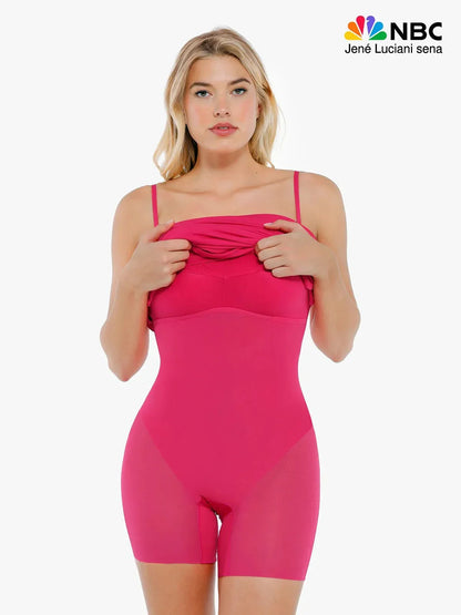 OLYNA – Shaping Bias Twist Maxi Dress