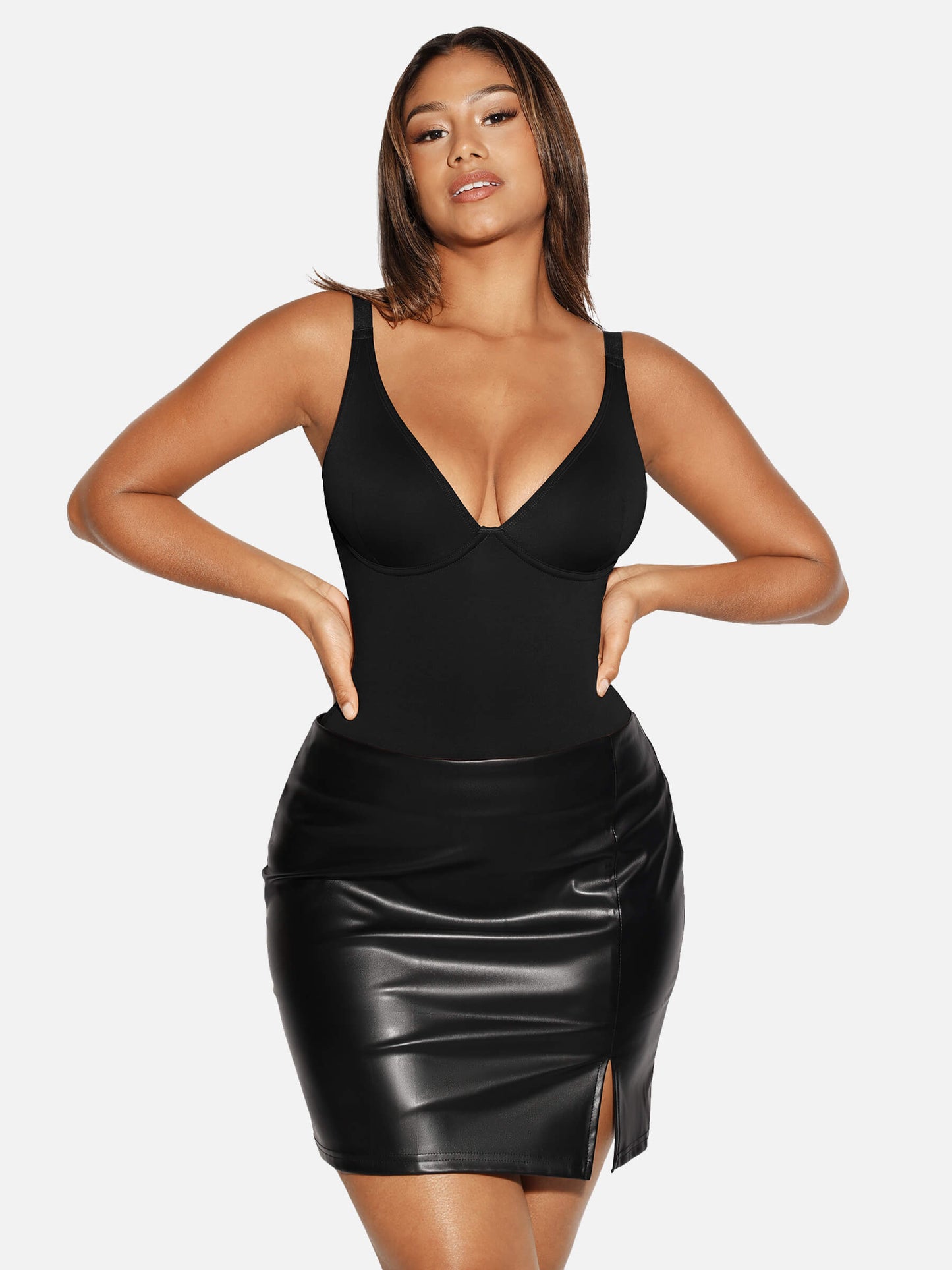LIVC – V-Neck Tummy Control Shaping Bodysuit | Naadloze Comfort Body met Shaping Effect & Elegante Pasvorm