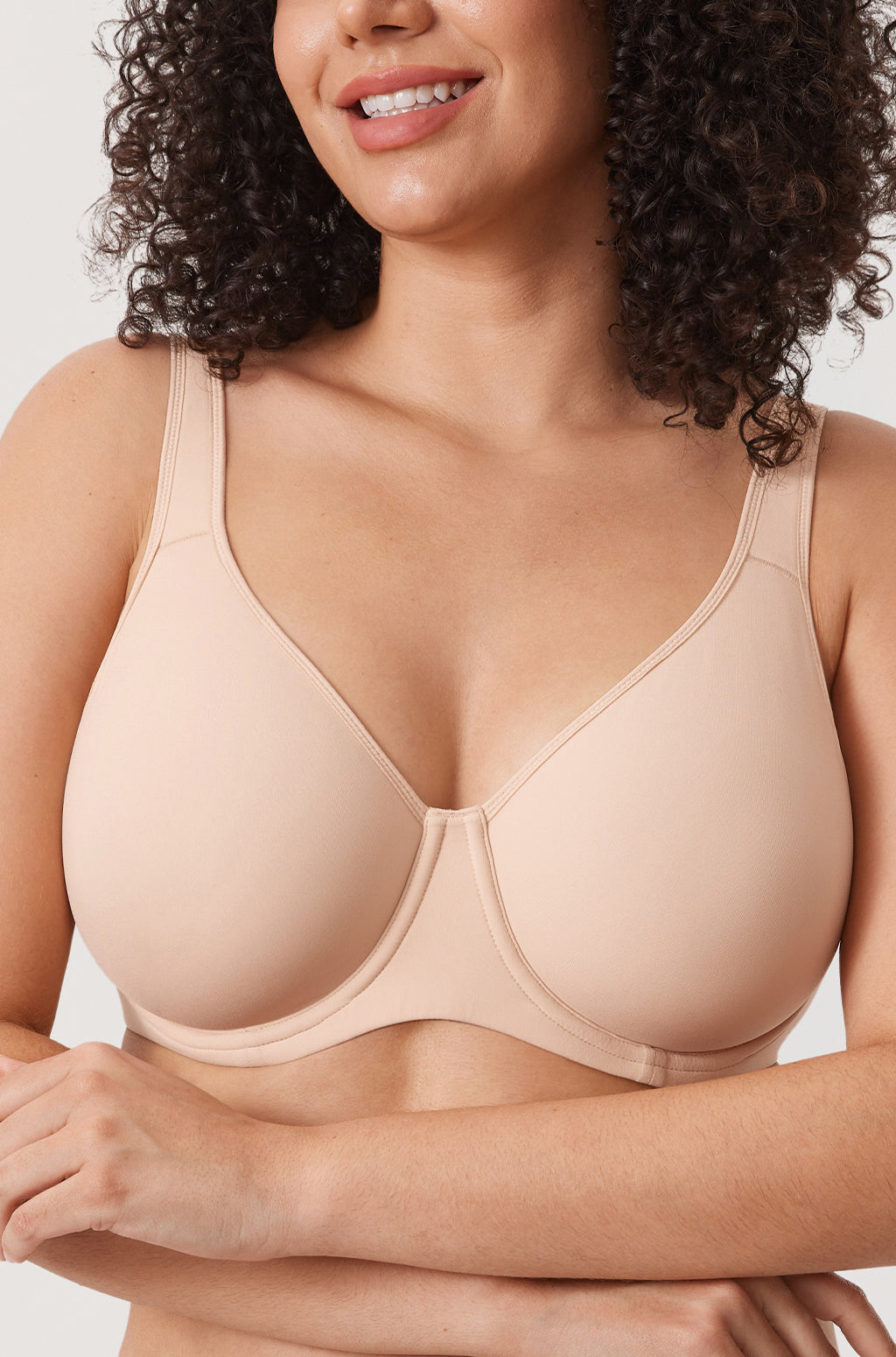 DELIS – Seamless Plus BH Full Coverage - LivingCurves Everyday Bra Sargasso / 34 / B