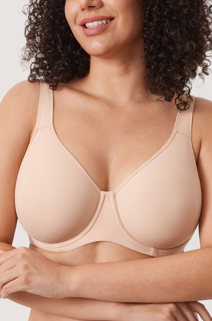 DELIS – Seamless Plus BH Full Coverage - LivingCurves Everyday Bra Sargasso / 34 / B