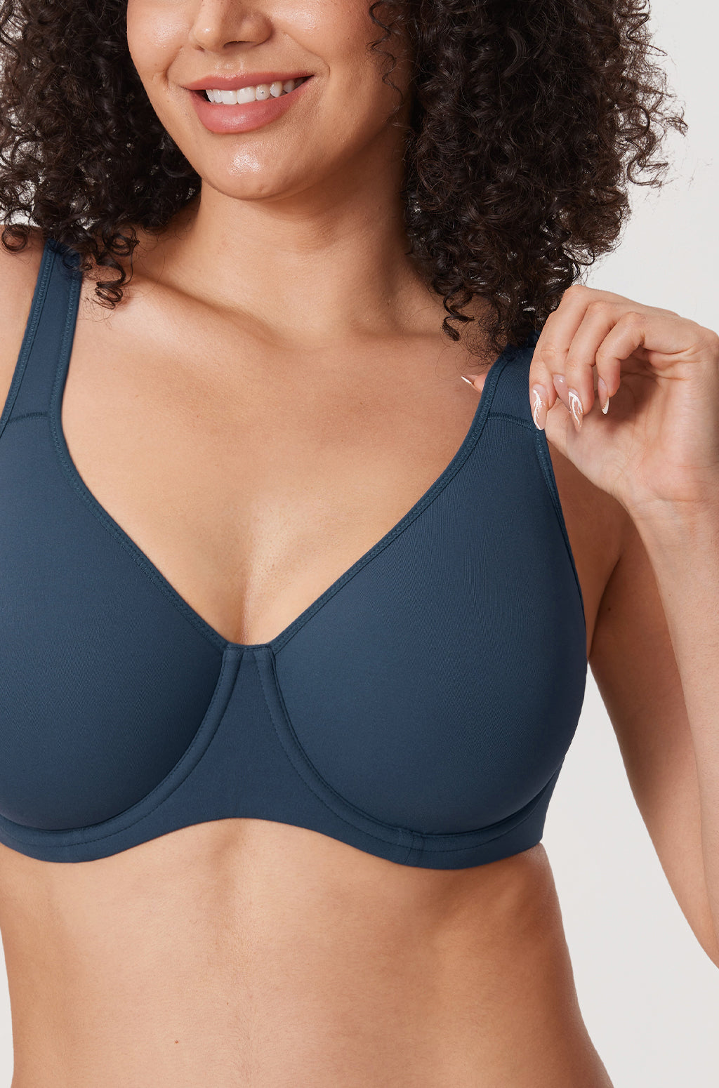 DELIS – Seamless Plus BH Full Coverage - LivingCurves Everyday Bra Sargasso / 34 / B