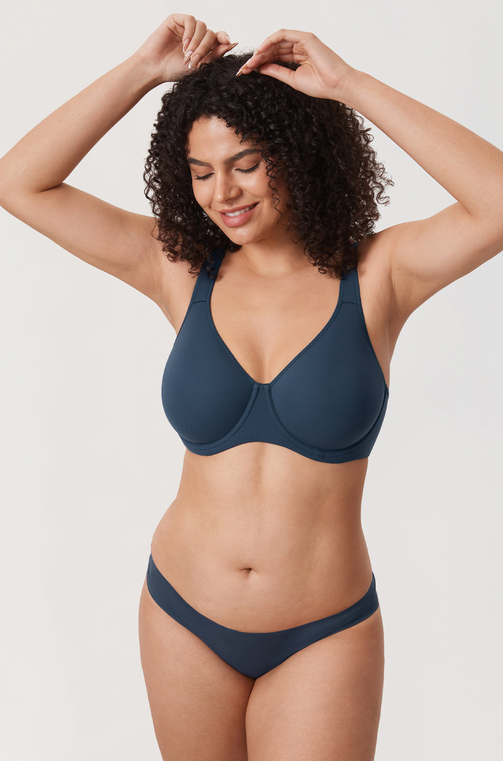 DELIS – Seamless Plus BH Full Coverage - LivingCurves Everyday Bra Sargasso / 34 / B