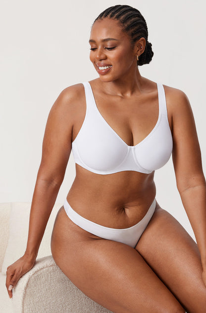 DELIS – Seamless Plus BH Full Coverage - LivingCurves Everyday Bra Sargasso / 34 / B