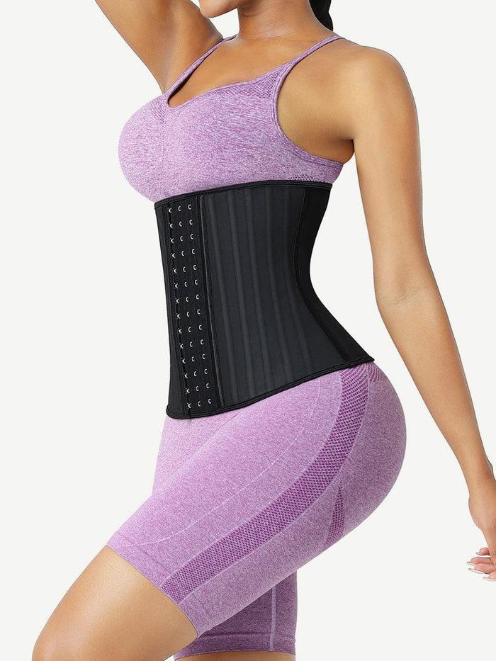AUREA – Traditionele Taille Trainer - LivingCurves Waist Trainer Zwart / XS