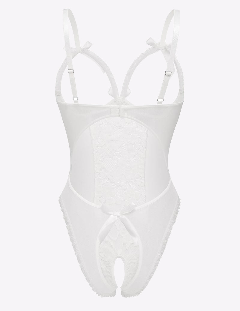 Lace Cut - Out Cup Bodysuit
