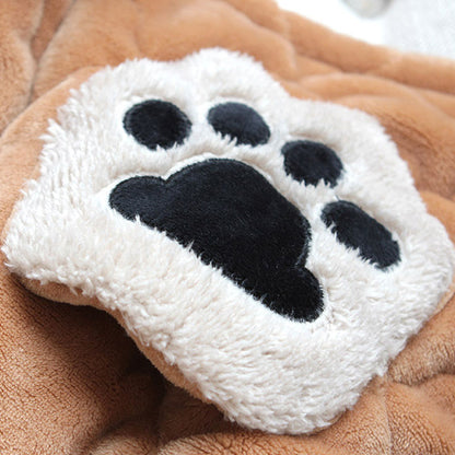 Coral Fleece Winter Extra Thick And Long Nightgown