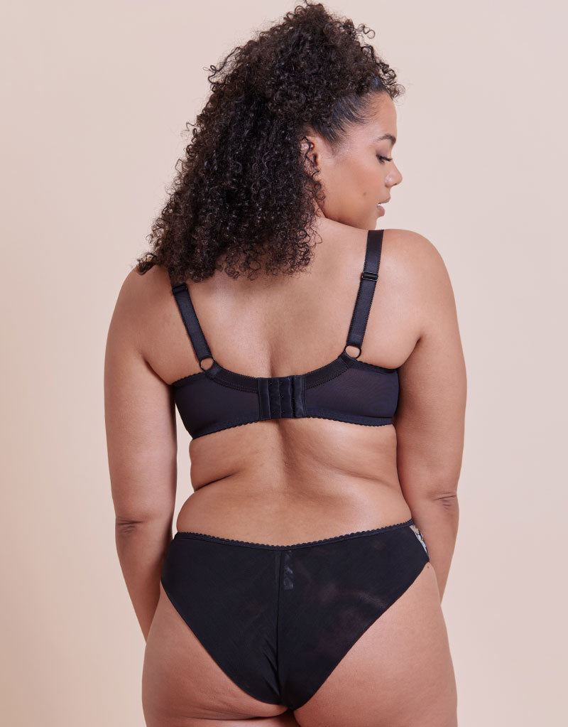 FOLYN – Spellbound Balcony BH Folk Floral - LivingCurves Lingerie Top 32FF