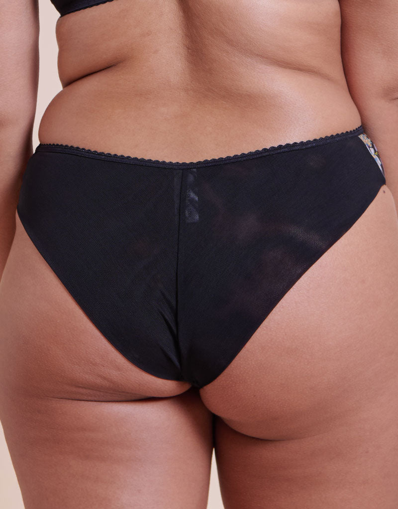 FLORA – Spellbound Brazilian Folk Floral - LivingCurves Lingerie Bottom S