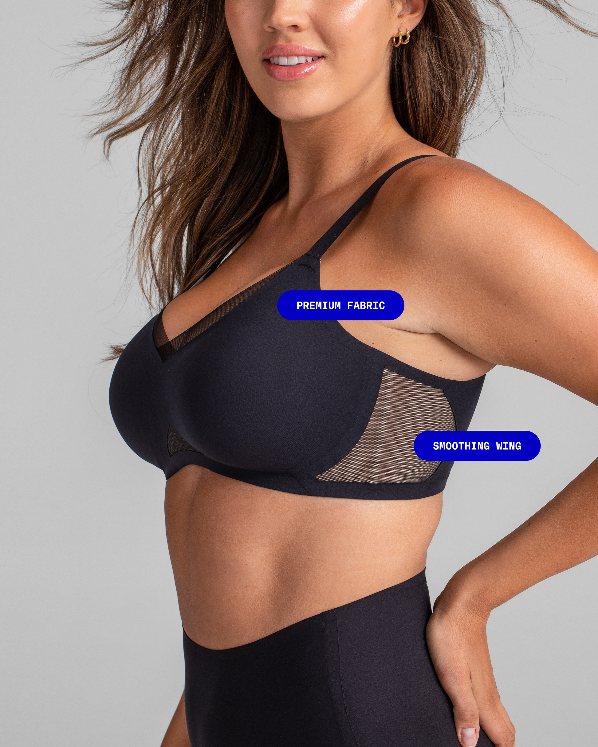 Comfortable CrossOver Bra with Adjustable Support for All-Day Wear